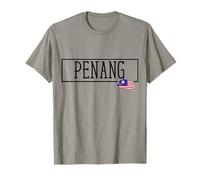 Penang Malaysia Country Family Trip Viaggiare Bambini Uomini Donne Maglietta