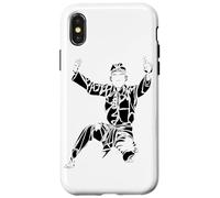 Pencak Silat: design dinamico di arti marziali indonesiane Custodia per iPhone X/XS