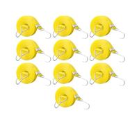 PENCHEAK 10lot Multipurlo Cavo Down Giù Tipo Pesante Elastici Bocci da Esterno per Spazzatura da Campeggio Cestino può Proteggere I Bocce All'aperto