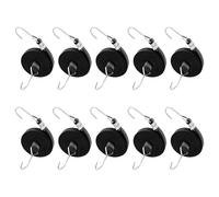 PENCHEAK 10lot Multipurlo Cavo Down Giù Tipo Pesante Elastici Bocci da Esterno per Spazzatura da Campeggio Cestino può Proteggere I Bocce All'aperto