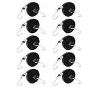 PENCHEAK 10lot Multipurlo Cavo Down Giù Tipo Pesante Elastici Bocci da Esterno per Spazzatura da Campeggio Cestino può Proteggere I Bocce All'aperto