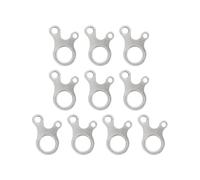 PENCHEAK 10pcs in Alluminio Corda in Lega Resistenza della Fibbia Resistenza Utensile Regolabile Tenda Accampamento Tensioneri del Cavo Campeggio