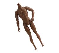 PENCHEAK 12.20 Pollici Azione Maschile Realistica con Dettaglio Texture Muscolari 13 Arti Mobili per Pratica Danza Flessibilità Corpo Maschile per Le Prove Danza