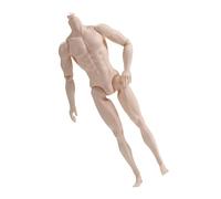 PENCHEAK 12.20 Pollici Azione Maschile Realistica con Dettaglio Texture Muscolari 13 Arti Mobili per Pratica Danza Flessibilità Corpo Maschile per Le Prove Danza
