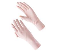 PENCHEAK 2 Pack Leggero Guanti Seta Ghiaccio Traspirante Guanti Dita Dita Per Attività All'aperto Che Gestiscono