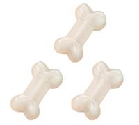 PENCHEAK 3pcs Intagliato A Mano Piccolo Cane Osso Figurine Cristalli Naturali Pietra Ornamento Per La Decorazione Domestica E Artigianato Forniture Pocket Stone