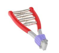 PENCHEAK 4 Strumenti Serratura A Molla A Mano Tirate Mano Morsetto Tennis Cortina Macchina Badminton Stringing Morsetto Facile da Usare Universals Largo Avviamento