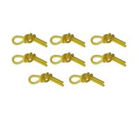 PENCHEAK 8Pcs Lungo Tennis Ammortizzatori Racchetta Vibrazioni Ammortizzatori Antiurto Accessori Per Giocatore Racchetta Ammortizzatori Grip Enhancer