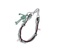 PENCHEAK Borsa Alla Charm Chain Metal Decoration Per Zaini Con Borse E Jeans Outfit PU ROPE Keechchain Creative Hand Hand Decors