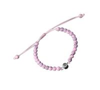 PENCHEAK Bracciale Coppia Elegante con 100 Lingue I Loves You Proiect in Crystals Mattes Stone Portable per Anniversari Gioielli Sentimentali