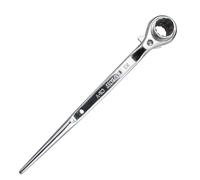 PENCHEAK Chiave A Cricchetti In Acciaio Resistenza Doppia Efficienza Per Bulloni 17-19/19-22 Mm Per Lavori Riparazione Automobilistica Chiavita A Cricchetto Industriale