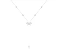 PENCHEAK Collana A Sospensione Catena Regolabile Elegante In Lega Gioielli Per Donne Per Donne Y Collana Sospensione Forma Y