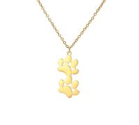 PENCHEAK Collana versatile con artiglio ornamento che simboleggia forza e coraggio per gli amanti degli animali alla moda gioielli eleganti, 6 1/2, come descritto, come descritto