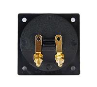 PENCHEAK Connettori A Molla A Molla Connettori in Scatola ABS per I Sistemi Subwoofer E Stereo ABS+Terminali della Scatola degli Altoparlanti