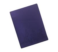 PENCHEAK Custodia per passaporti con mappa del mondo personalizzata con set di fili per documentazione di avventura globale, organizer essenziale da viaggio, con ricamo, Blu, Taglia unica