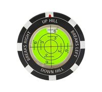 PENCHEAK Green Reader Professione Putt Golf Balls Marker Livelli Rotondi Strumento Alta Precisioni Mettere Golf Verde Mettere Aiuto Golf Bolla Leveler