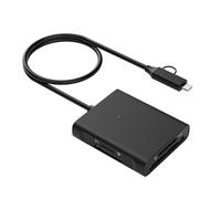 PENCHEAK Lettore di schede USB 3.0 4 in 1, supporta schede di memoria MS per fotografi e progettisti Visualizzatore di foto della fotocamera