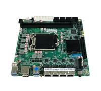 PENCHEAK LGA1151 C236 Chipset Nas Motherboard LGA1151 con Scheda Espansione del Modulo Networking Integrato per Casa Multimedia Center Multimedia