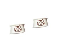 PENCHEAK Lovely Puss Plan Elastomero Clip di Tenuta per Sacchetti di Cibo Stoccaggio Cucina con Volano Giù Moda Securitylock Lovely Puss modellato Bag Grip