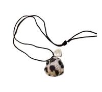 PENCHEAK Modern Bellissimo Cuore Collana A Ciondolo Cucciolo Cucciolo Gioielli Collana Lunga Corda Per Corda Nuovo Regolabile Per Amanti Della Gioielli Eleganti