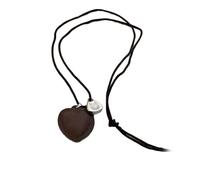PENCHEAK Modern Bellissimo Cuore Collana A Ciondolo Cucciolo Cucciolo Gioielli Collana Lunga Corda Per Corda Nuovo Regolabile Per Amanti Della Gioielli Eleganti