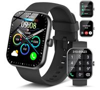 PENCHEAK Smartwatch Unisiex con Schermo Display Risoluzione da 1 96 Pollici E Oltre 200 Quadranti Personalizzabili per Smartwatch Resistenti all'Acqua Giornaliera