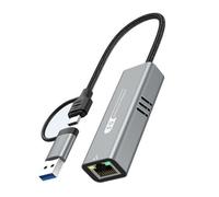 PENCHEAK USB 5GHz Gigabit Adapter Networking Adattatore USB3.0 Tipo C Compatibile per PC E Laptop Easy Installazione Adattatore Rete A velocità Rapida Tipo C