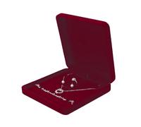 PENCHEAK Velluti portatili Display Case Contenitore di Immagazzinaggio Per Anelli Collane Orecchini Fidanzamento Gioielli Regalo Scatola di Gioielli di Nozze