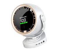 PENCHEAK Ventilatore da Tavolo Multifuntional Ventola di Raffreddamento Efficiente 4000mAh Potente Struttura ABS Silenziosa Per Viaggi Ufficio Uso Esterno Velocità Regolabile