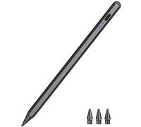 Pencil 1. Generation per iPad 2025-2018, HATOKU Penne per Tablet con Sensibilità All'inclinazione e Rifiuto del Palmo Matita Magnetica per iPad 6-11, Air 3-5/M2/M3, Pro 11/12,9“/13” M4, Min 5~7