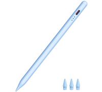 Pencil 1. Generation per iPad 2025-2018, HATOKU Penne per Tablet con Sensibilità All'inclinazione e Rifiuto del Palmo Matita Magnetica per iPad 6-11, Air 3-5/M2/M3, Pro 11/12,9“/13” M4, Min 5~7