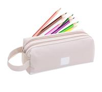 Pencil Bag for Boys - Large Capacity Double-Layered Storage Pouch