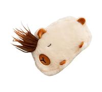Pencil Bag - Plush, 20 x 12 x 5 cm Organizer Bag Capybara Design | Soft Storage For Pens, Pencils, Small Accessories, Decorative Plush Pencil Case For Students, Dorm, School, Travel, Cute Study