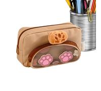 Pencil Box - Lightweight Pencil Pouch, Animal Zipper Pouch for Quick Access, Plush Stationary Organizer, School Supply Storage with Lightweight Build, Organizer Case for Pencils Erasers and Rulers