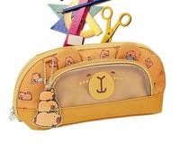 Pencil Case Cute, Large Capacity Organizer, Stationery Storage Bag, Zipper Closure Design, Lightweight Portable Build, Ideal for Student Use, Teen Girls, Boys School Needs and Daily Study Organization