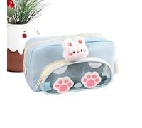 Pencil Case Organizer | Animal Design Stationery Storage With Zipper , Cosmetics Organizer Bag For Children Boys Girls Students Women Men Adults Highlighters Erasers Rulers Use , Cute Holder For Daily