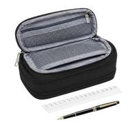 Pencil Case Pouch, Large Capacity Organizer with Makeup Storage, Kids Teens
