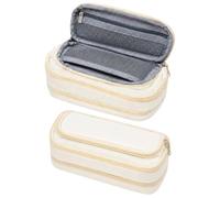 Pencil Case Pouch Large Zipper Stationery Storage Organizer | Pencil Bag Pouch for School College Travel Classroom Dormitory Backpack Kids Boys Girls