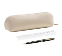 Pencil Case | PU Leather Portable Large Capacity Stationary Bag Pencil Bar