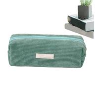 Pencil Case - Stationery Case | Pen Case | Organizer Case | Corduroy Pencil Case With Compartments Pencil Pouch Large Capacity Stationery Pen Storage Pouch Zipper Pencil Organizer Box For School