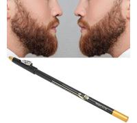 Pencil di Barbiere, Matita per la Matita per Riempitivi per Barba con Strumento di Styling a Forma di Affitto, a Lunga Durata della Barba, a Prova di Sudore D'acqua (BLACK)