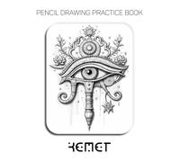 Pencil Drawing Practice Book - Kemet: Mastering Ancient Deities, Sacred Symbols, and Technical Graphite Rendering