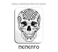 Pencil Drawing Practice Book - Memento: A Technical Pencil Drawing Workbook for Mastering Ornate Skulls, Architectural Texture, and Intricate Line Art