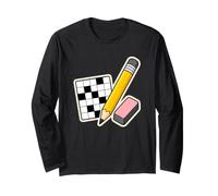 Pencil Eraser Hour Cruciverba Gomma Maglia a Manica