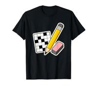 Pencil Eraser Hour Cruciverba Gomma Maglietta