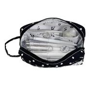Pencil Pouch - Cute Retro Aesthetic Piano Key Design Storage Container