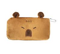 Pencil Pouch - Plush | Stationery Storage Organizer School Supplies | Pencil Storage Holder Pouch For Sticky Notes, Eraser, Ruler, Marker, Kids, Girls, Students, School, College, Class, Travel, Offic