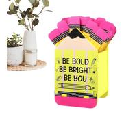 Pencil Shaped Name Sticks - 50-Tags Wooden Easy Access Tool