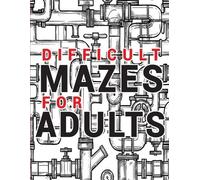 Penciol Maze for Adults Difficult (Tascabile)