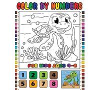 Penciol Press Color by Numbers for Kids Ages 4-8 (Tascabile)
